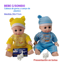 BEBE C/SONIDO EN BOLSA

