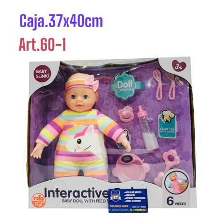 BEBE EN CAJA CON MAMADERA MAGICA