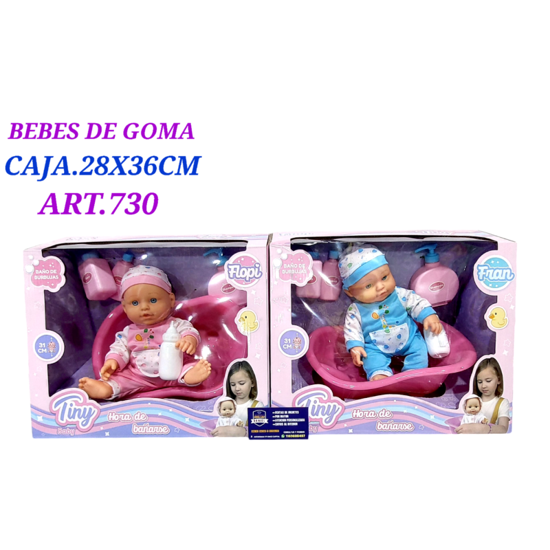 BEBOTA CON BAÑERA TINY