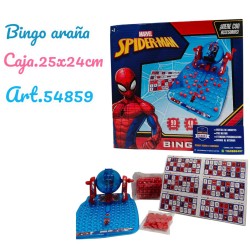 BINGO BOLILLERO ARAÑA

