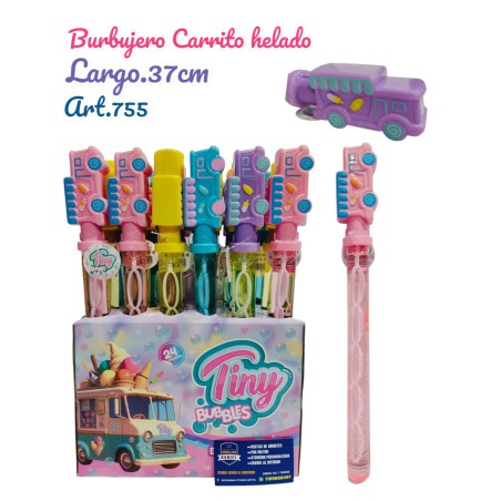 BURBUJERO AUTOBUS DE HELADO (CAJA X24PCS)
