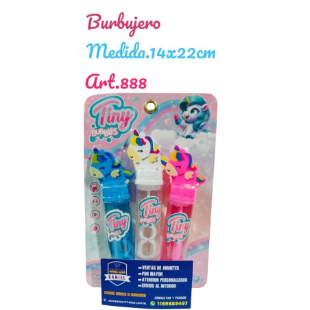 BURBUJERO X3 EN BLISTER
