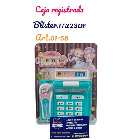 CAJA REGISTRADORA BLISTER
