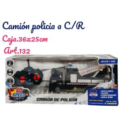 CAMION A CONTROL REMOTO POLICIA
