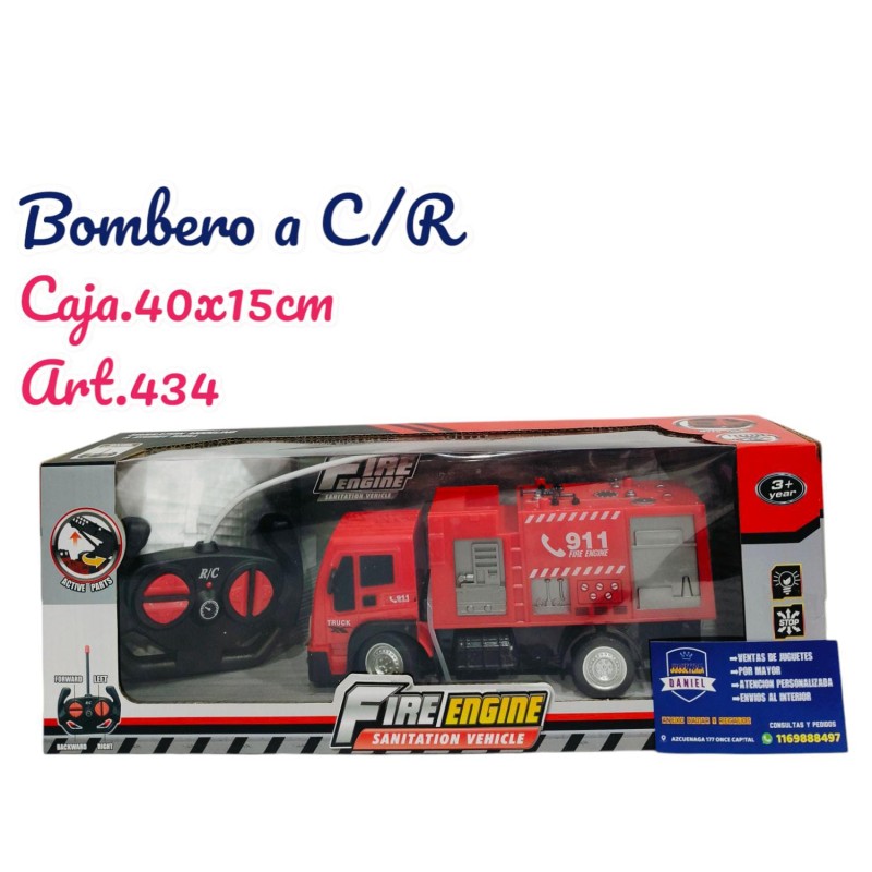 CAMION BOMBERO A CONTROL
