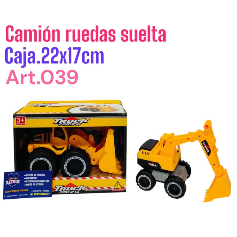 CAMION TRACTOR EN CAJA