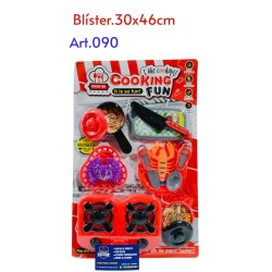 COCINA ROJA CON CANGREJO