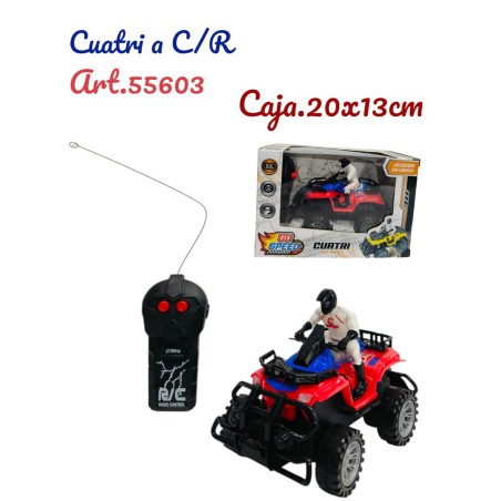 CUATRI CON MUÑECO A CONTROL