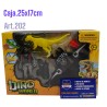 DINO C/ SOLDADO EN CAJA