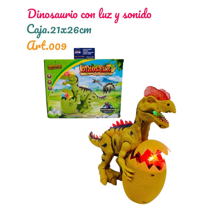 DINOSAURIO C/HUEVO A PILA
