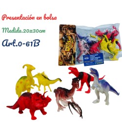 DINOSAURIO X6 EN BOLSA
