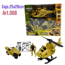 EQUIPO DE ELITE C/MOTO EN CAJA CHICO