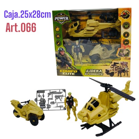 EQUIPO DE ELITE C/MOTO EN CAJA CHICO