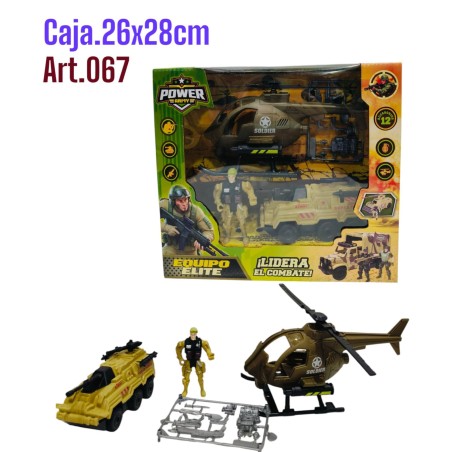 EQUIPO DE ELITE EN CAJA CHICO