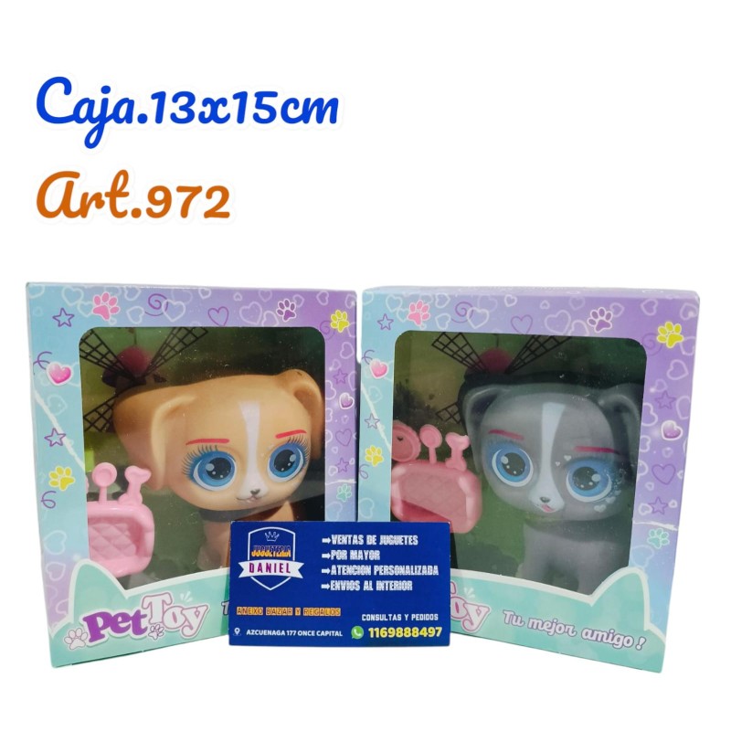 GATITO DE GOMA EN CAJA