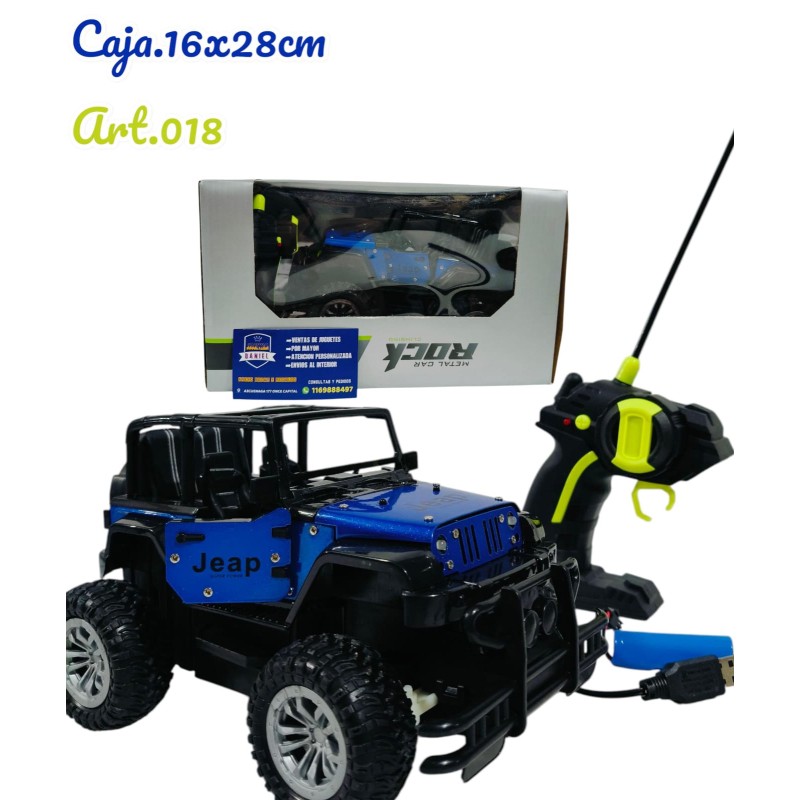 JEEP A CONTROL EN CAJA MAS 3 COLORES
