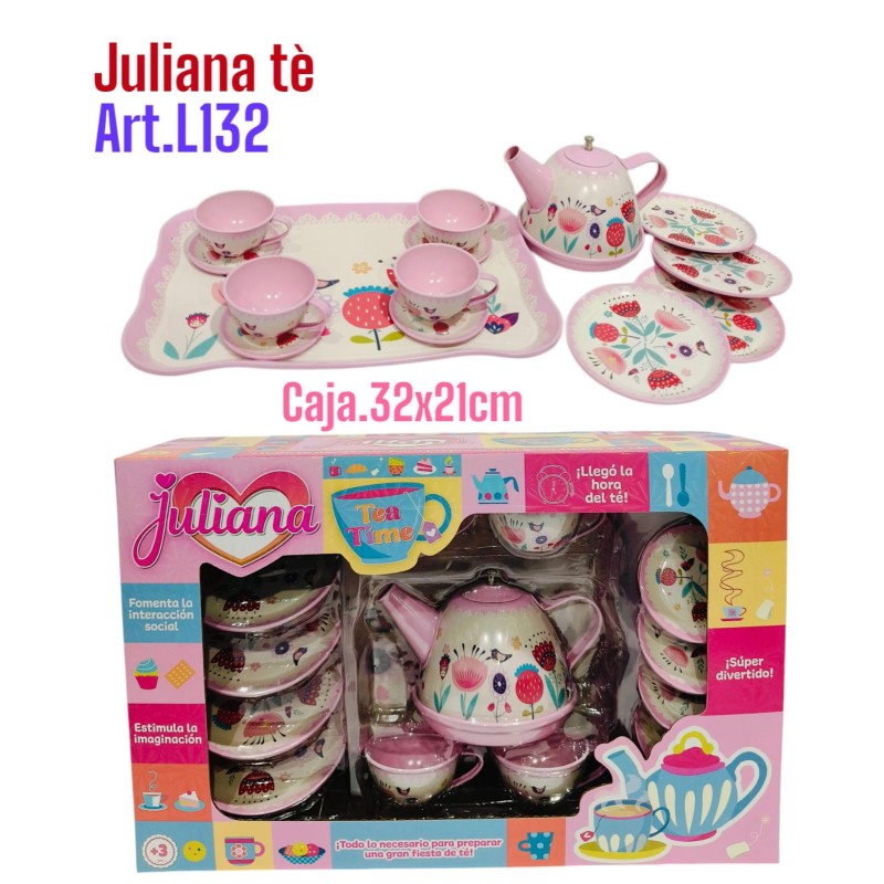 JUEGO DE TEA EN CAJA JULIANA