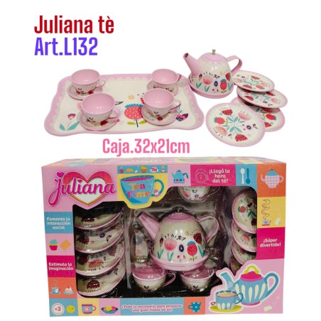 JUEGO DE TEA EN CAJA JULIANA