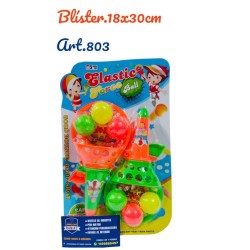 JUEGO LANZA PELOTITAS EN BLISTER