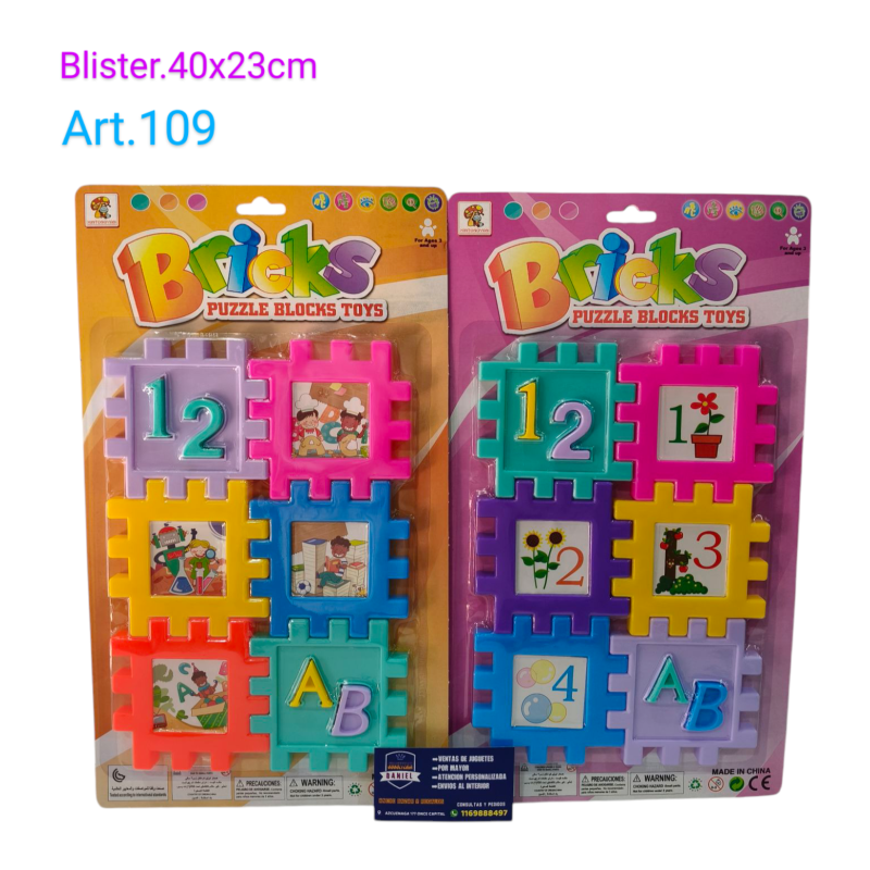 JUEGO PARA ENCASTRAR EN BLISTER
