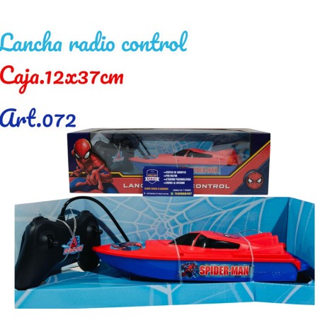 LANCHA A CONTROL ARAÑA
