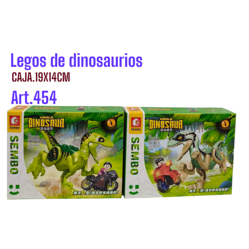 LEGOS DINOSAURIO