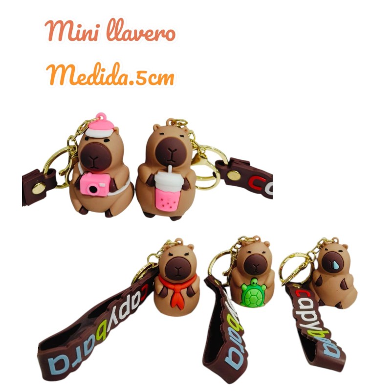 LLAVERO CAPIBARA
