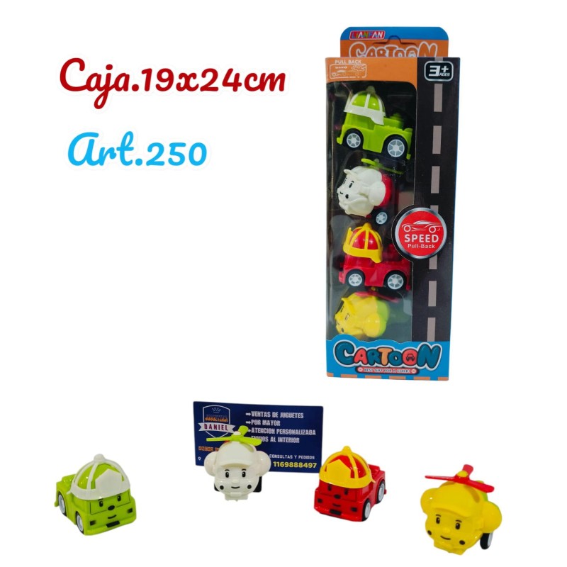 MINI CAMIONCITO X4 EN CAJA