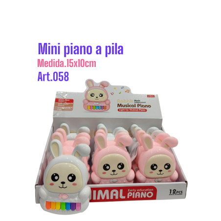 MINI PIANO A PILA

