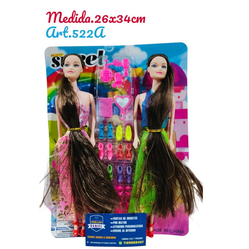 MUÑ
ECA X2 EN BOLSA