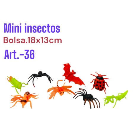 ANIMAL DE GOMA EN BOLSA