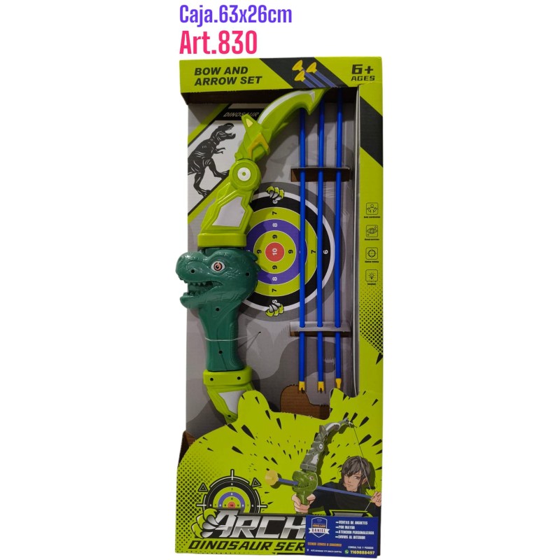 ARCO Y FLECHA DINO