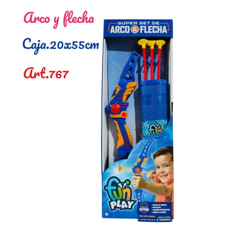 ARCO Y FLECHA EN CAJA
