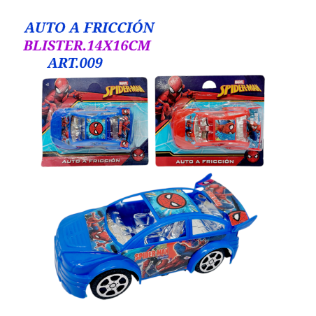 AUTO ARAÑA EN BLISTER