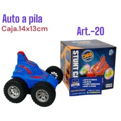 AUTO LOCO A PILA EN CAJA