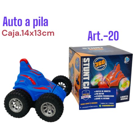 AUTO LOCO A PILA EN CAJA